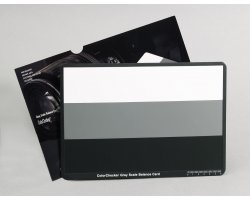 Color Checker 3-step Gray Scale card