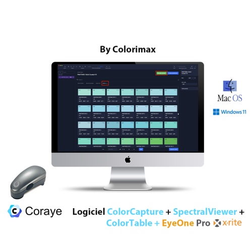 i1 Pro Rev D + Coraye Color Capture +Spectral Viewer
